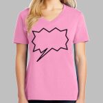 Ladies Core Cotton V Neck Tee Thumbnail