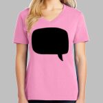 Ladies Core Cotton V Neck Tee Thumbnail