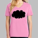 Ladies Core Cotton V Neck Tee Thumbnail