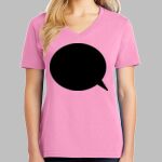 Ladies Core Cotton V Neck Tee Thumbnail