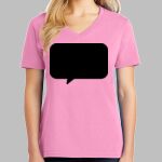 Ladies Core Cotton V Neck Tee Thumbnail