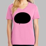 Ladies Core Cotton V Neck Tee Thumbnail