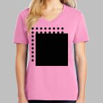 Ladies Core Cotton V Neck Tee Thumbnail
