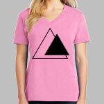 Ladies Core Cotton V Neck Tee Thumbnail