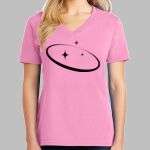 Ladies Core Cotton V Neck Tee Thumbnail