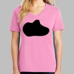 Ladies Core Cotton V Neck Tee Thumbnail