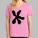 Ladies Core Cotton V Neck Tee Thumbnail
