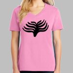 Ladies Core Cotton V Neck Tee Thumbnail