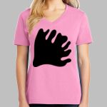 Ladies Core Cotton V Neck Tee Thumbnail