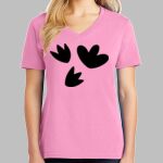 Ladies Core Cotton V Neck Tee Thumbnail