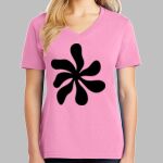 Ladies Core Cotton V Neck Tee Thumbnail