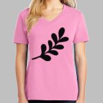 Ladies Core Cotton V Neck Tee Thumbnail
