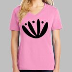 Ladies Core Cotton V Neck Tee Thumbnail