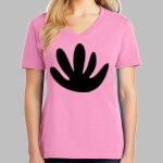 Ladies Core Cotton V Neck Tee Thumbnail