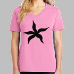 Ladies Core Cotton V Neck Tee Thumbnail