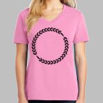 Ladies Core Cotton V Neck Tee Thumbnail