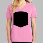 Ladies Core Cotton V Neck Tee Thumbnail
