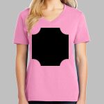 Ladies Core Cotton V Neck Tee Thumbnail