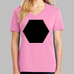 Ladies Core Cotton V Neck Tee Thumbnail