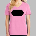 Ladies Core Cotton V Neck Tee Thumbnail