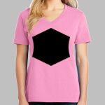 Ladies Core Cotton V Neck Tee Thumbnail