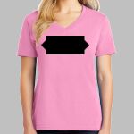 Ladies Core Cotton V Neck Tee Thumbnail