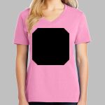 Ladies Core Cotton V Neck Tee Thumbnail