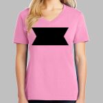 Ladies Core Cotton V Neck Tee Thumbnail