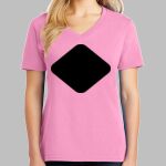 Ladies Core Cotton V Neck Tee Thumbnail