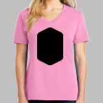 Ladies Core Cotton V Neck Tee Thumbnail