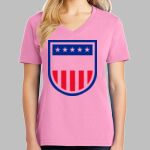 Ladies Core Cotton V Neck Tee Thumbnail