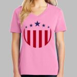 Ladies Core Cotton V Neck Tee Thumbnail