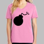 Ladies Core Cotton V Neck Tee Thumbnail