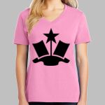 Ladies Core Cotton V Neck Tee Thumbnail