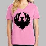 Ladies Core Cotton V Neck Tee Thumbnail