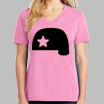 Ladies Core Cotton V Neck Tee Thumbnail