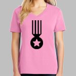 Ladies Core Cotton V Neck Tee Thumbnail