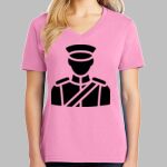 Ladies Core Cotton V Neck Tee Thumbnail
