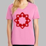 Ladies Core Cotton V Neck Tee Thumbnail