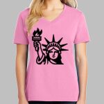 Ladies Core Cotton V Neck Tee Thumbnail
