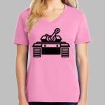 Ladies Core Cotton V Neck Tee Thumbnail