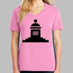 Ladies Core Cotton V Neck Tee Thumbnail