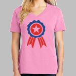 Ladies Core Cotton V Neck Tee Thumbnail