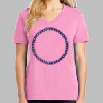 Ladies Core Cotton V Neck Tee Thumbnail