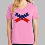Ladies Core Cotton V Neck Tee Thumbnail