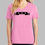 Ladies Core Cotton V Neck Tee Thumbnail