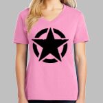 Ladies Core Cotton V Neck Tee Thumbnail