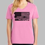 Ladies Core Cotton V Neck Tee Thumbnail