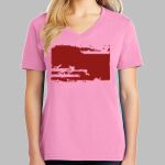 Ladies Core Cotton V Neck Tee Thumbnail