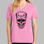Ladies Core Cotton V Neck Tee Thumbnail